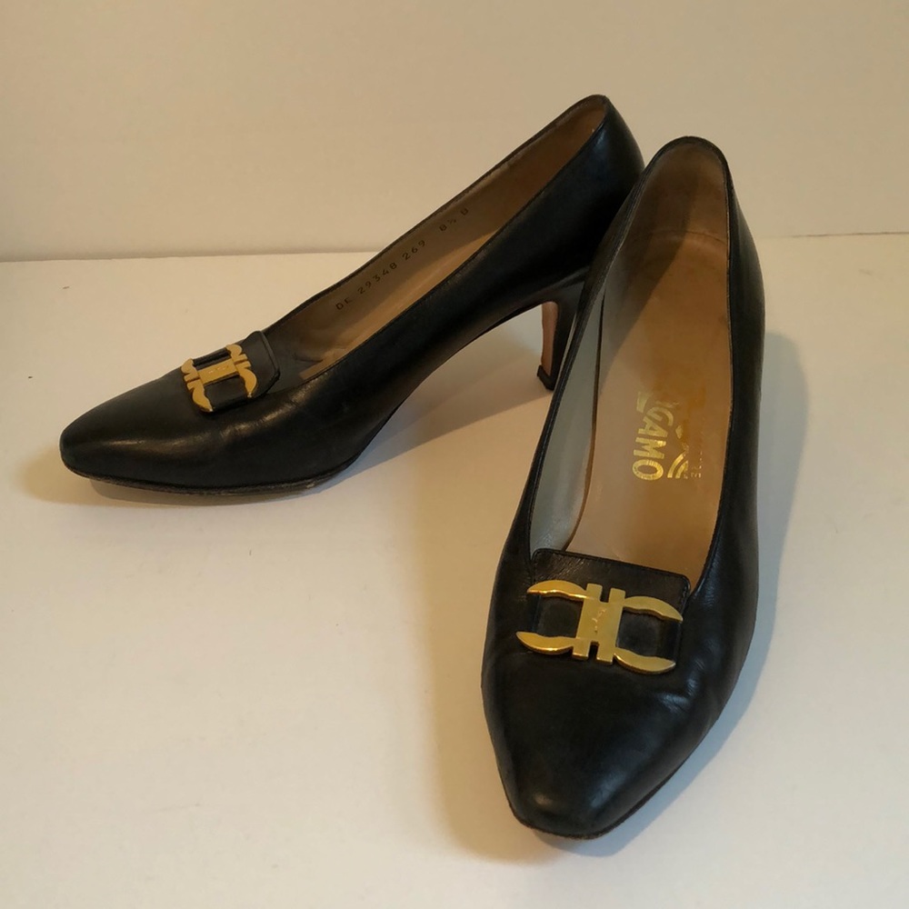 Salvatore Ferragamo Vintage Bow Heels